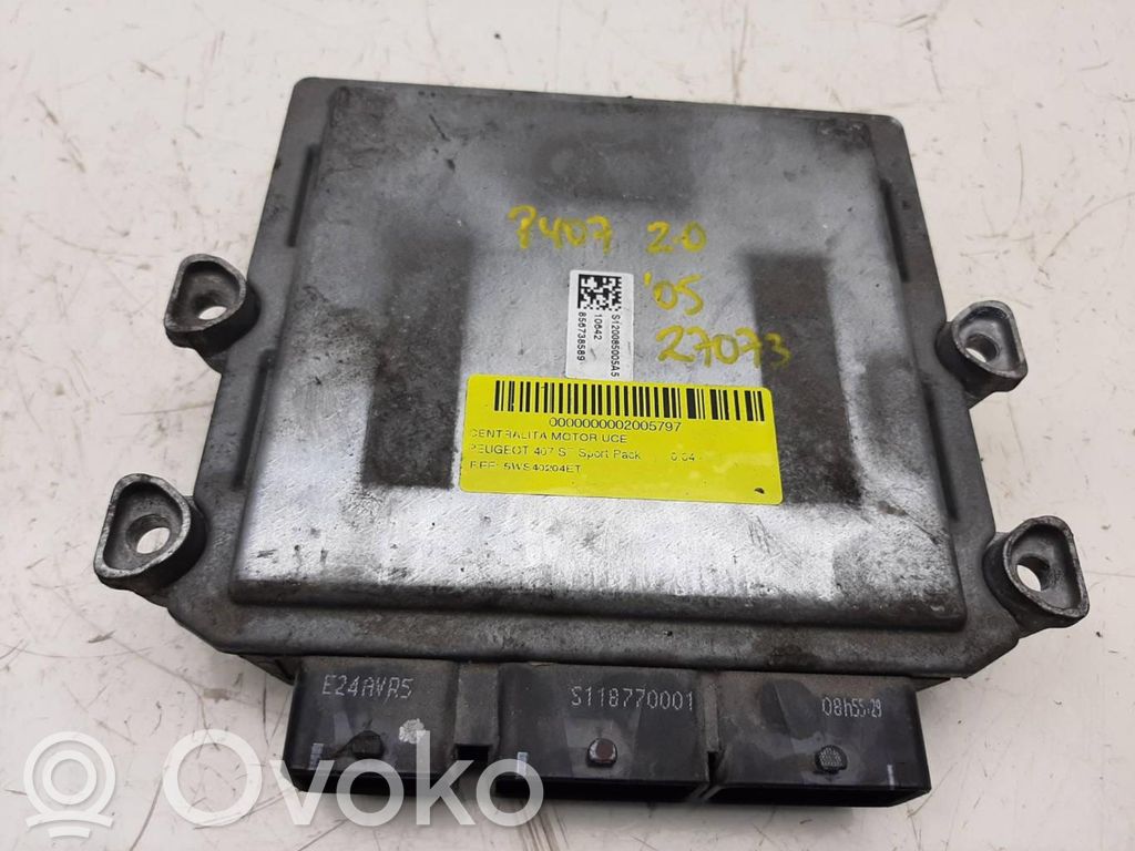 Peugeot 207 CC Unitate control motor/modul ECU 