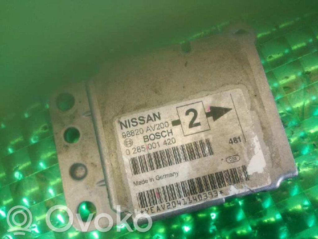 Airbag control unit/module   0285001420