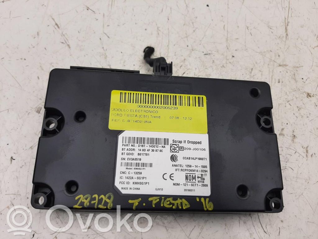 Engine control unit/module   D1BT14D212NA