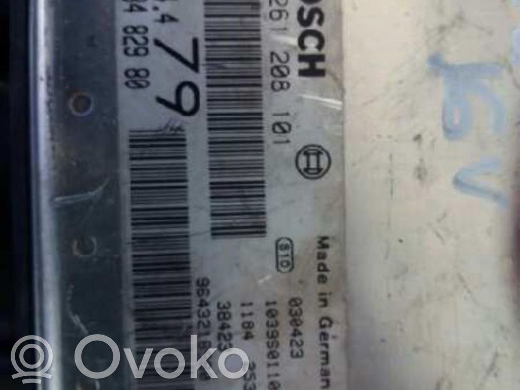 Peugeot 206+ Centralina/modulo motore ECU
