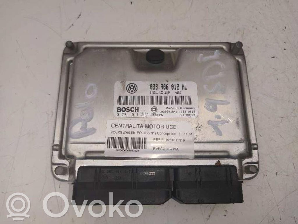 Volkswagen Polo IV 9N3 Centralina/modulo motore ECU