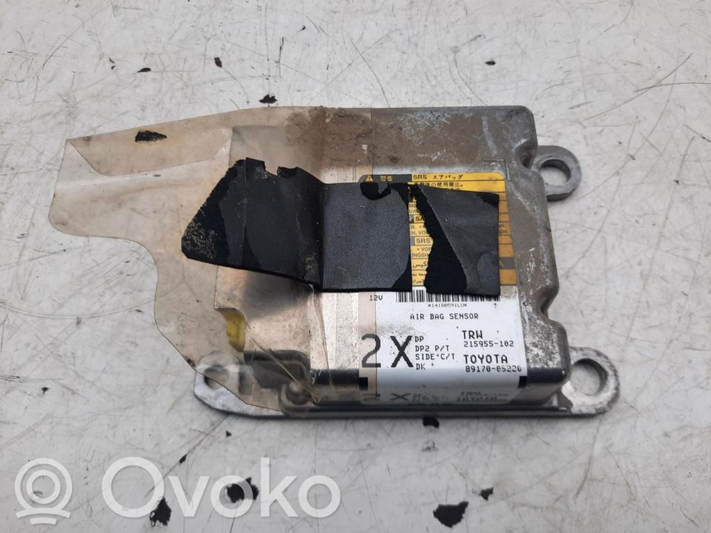 Toyota Avensis T250 Unitate/modul de comandă airbaguri 