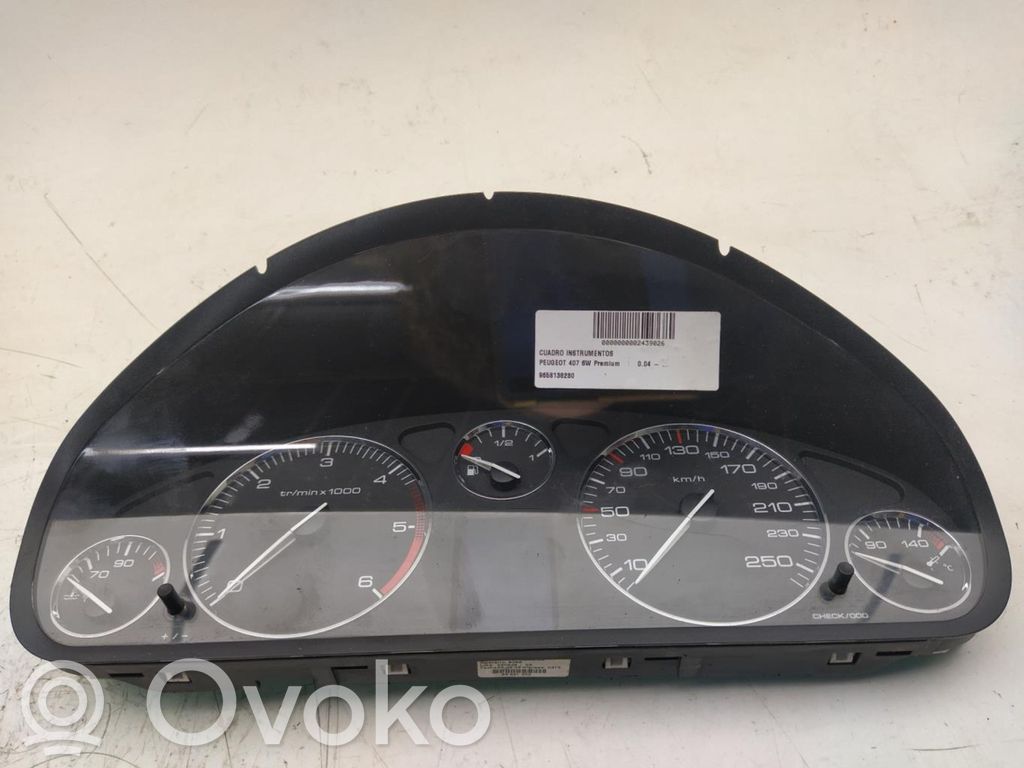 Peugeot 207 CC Tachimetro (quadro strumenti)