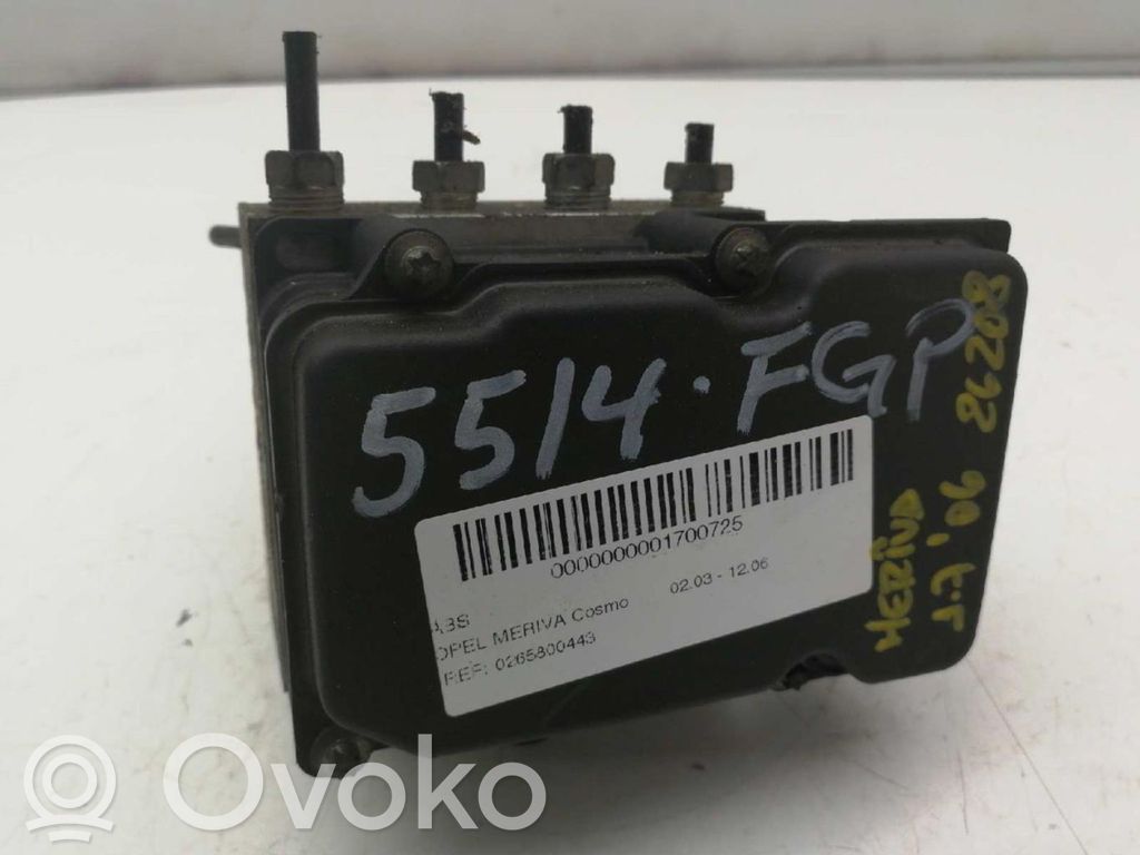 ABS Steuergerät   0265800443