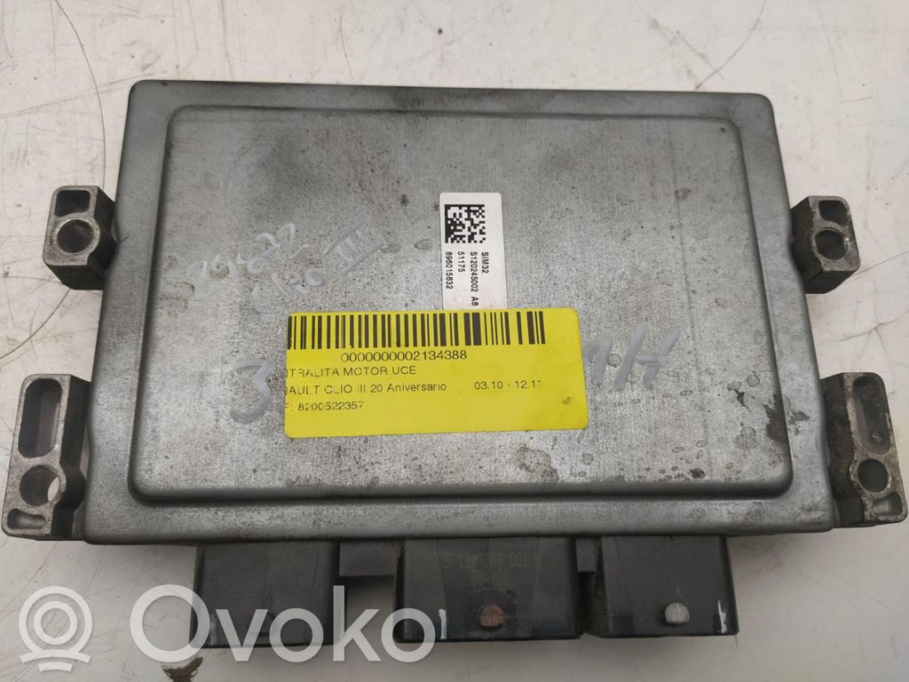 Unité de commande, module ECU de moteur   8200522357