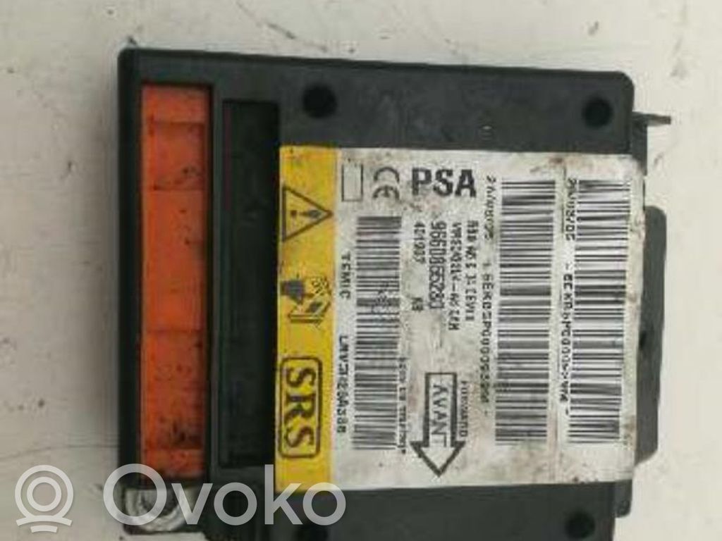 Unidad de control/módulo del Airbag   9660855280