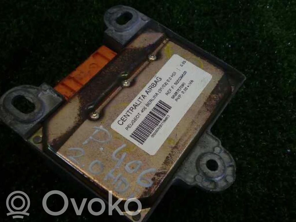 Peugeot 406 Unitate/modul de comandă airbaguri 