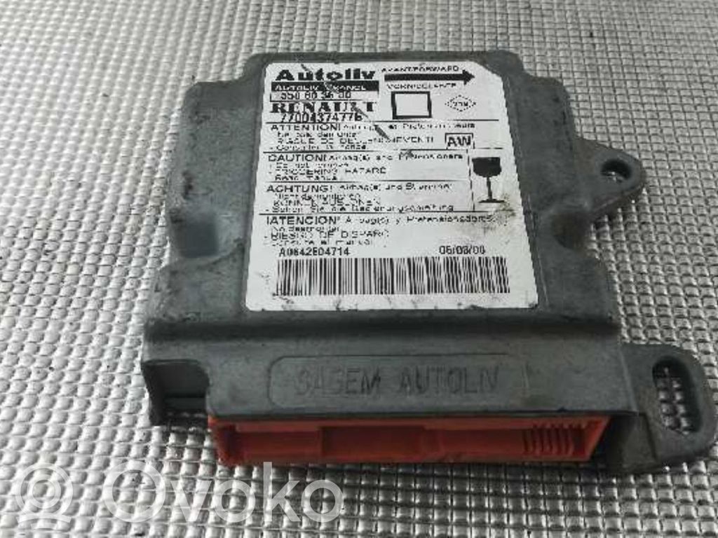 Unidad de control/módulo del Airbag   550803600