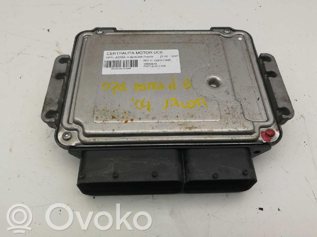 Opel Astra H Centralina/modulo motore ECU
