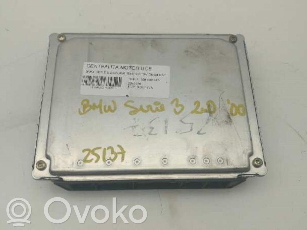 BMW 3 E46 Unitate control motor/modul ECU 