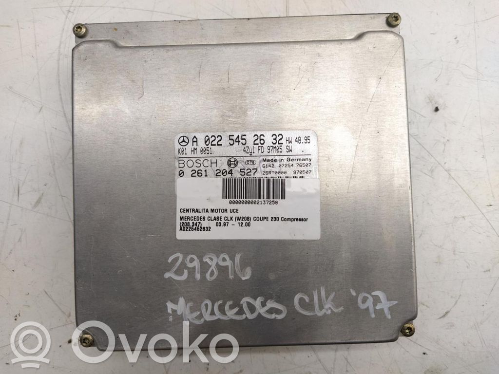 Engine control unit/module ECU   A0225452632