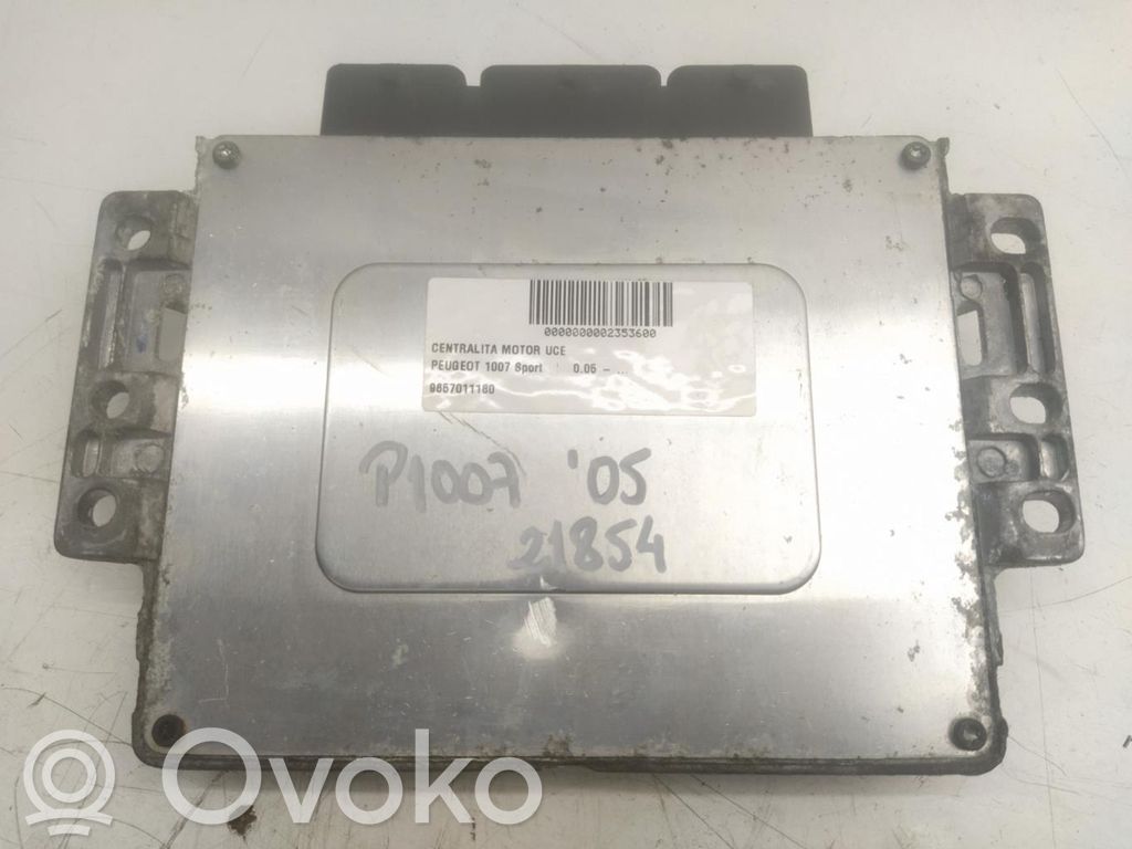 Peugeot 207 CC Engine control unit/module ECU 