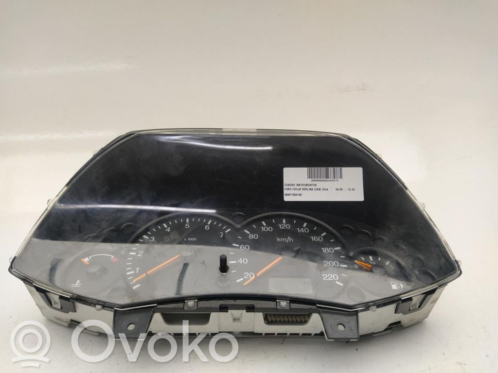 Speedometer (instrument cluster)   98AP10841BC