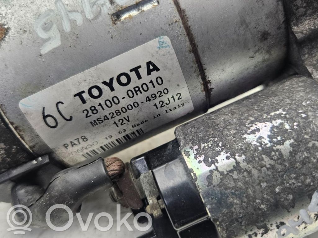 Toyota Auris 150 Electromotor 