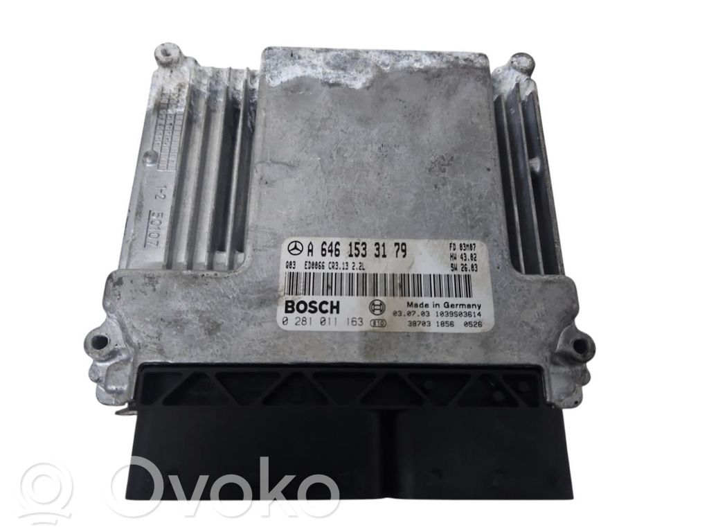 Mercedes-Benz C W203 Unitate control motor/modul ECU