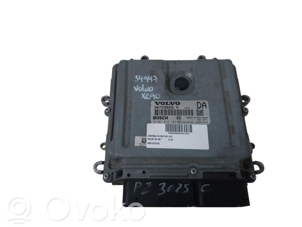 Unité de commande, module ECU de moteur   0281012103