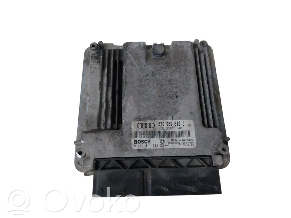 Audi A3 S3 8P Unidad de control/módulo ECU del motor 