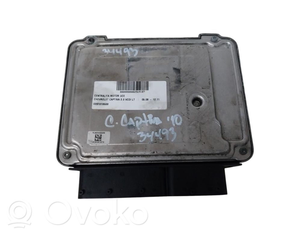 Unité de commande, module ECU de moteur   0281016588
