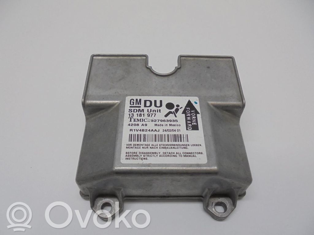 Unidad de control/módulo del Airbag   93181040
