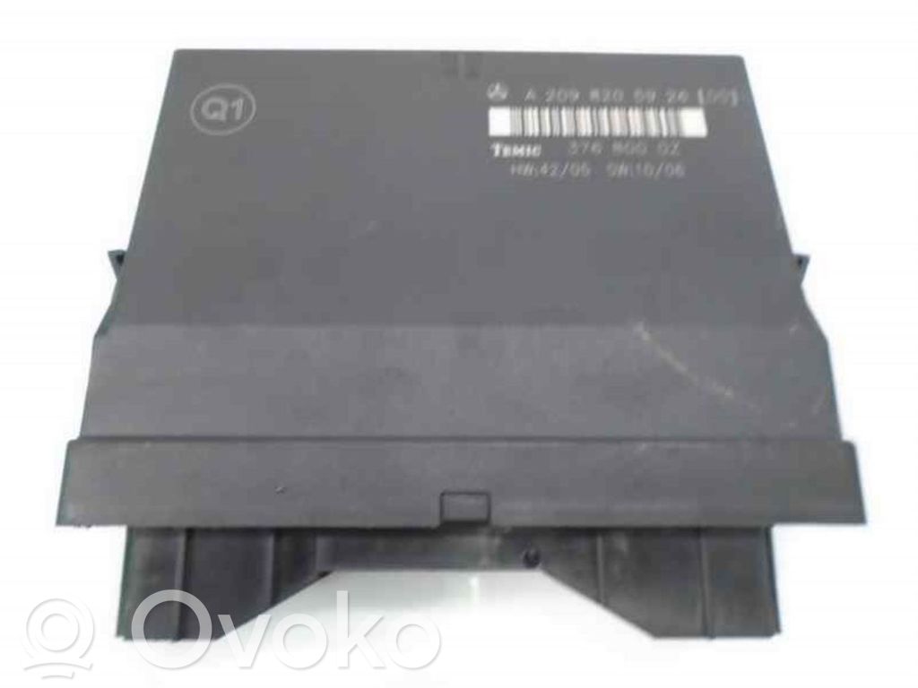 Mercedes-Benz CLK A209 C209 Unitate/modul de control motor 