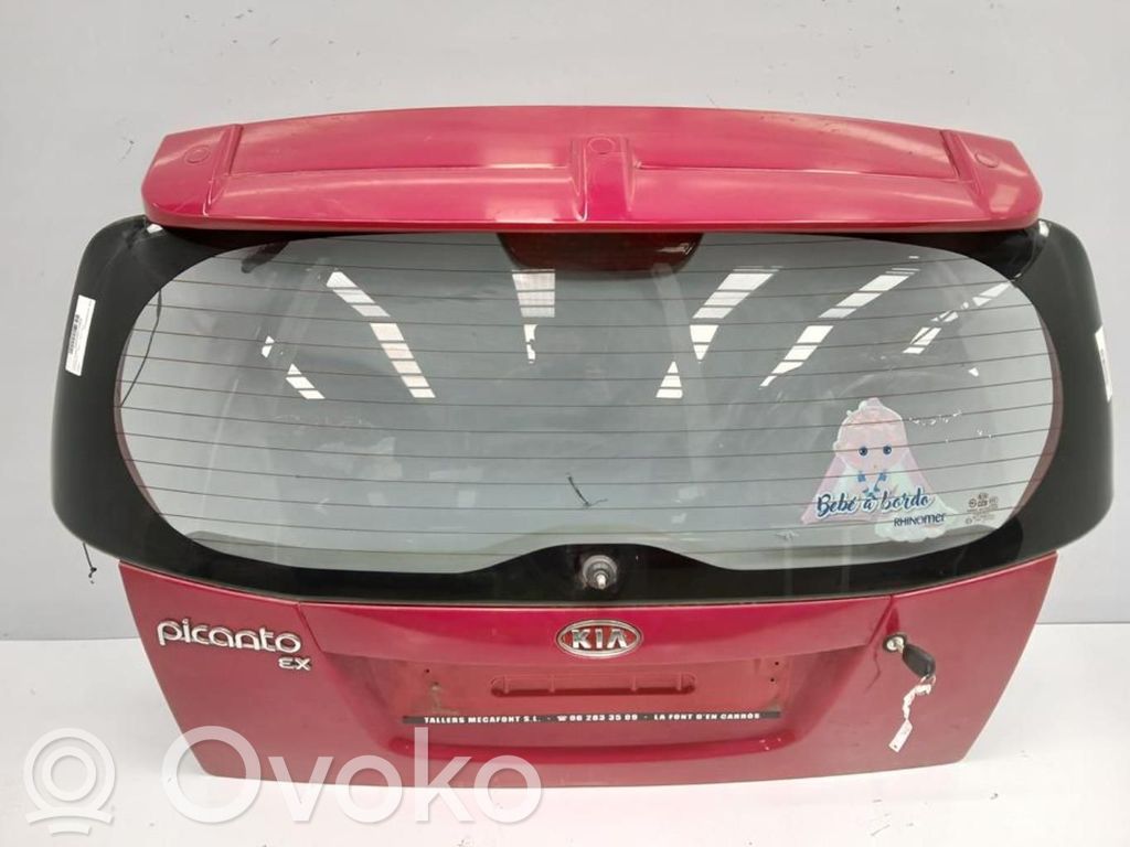KIA Picanto Couvercle de coffre 
