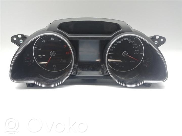 Audi A5 Sportback 8TA Tachimetro (quadro strumenti) 