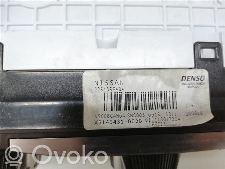 Nissan Micra K14 Mascherina climatizzatore/regolatore riscaldamento