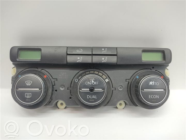 Volkswagen PASSAT B6 Console centrale, commande chauffage/clim