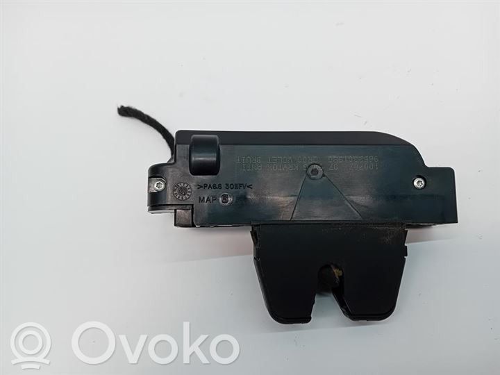 Citroen C4 I Zamek klapy tylnej / bagażnika 