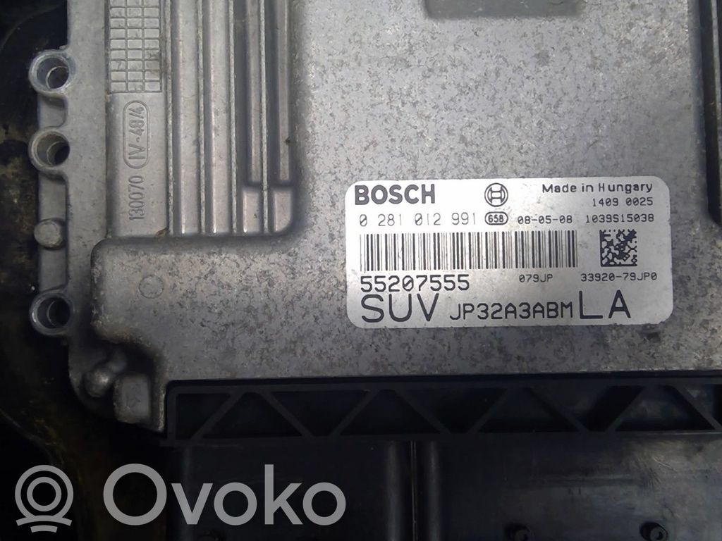 Fiat Sedici Engine control unit/module 