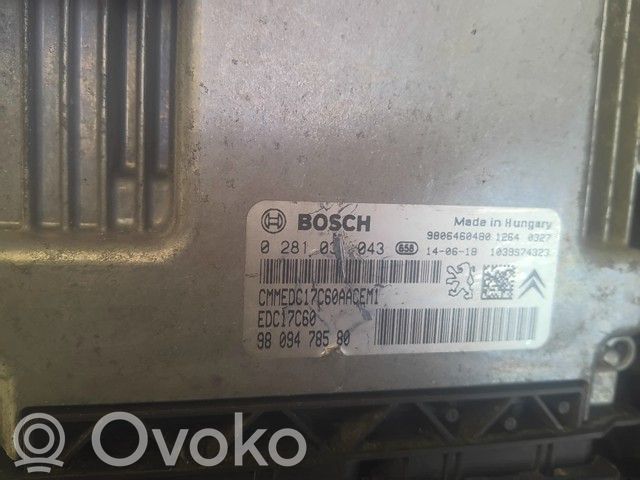 DS Automobiles 3 Engine control unit/module 
