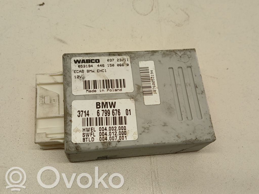BMW 7 F01 F02 F03 F04 Sterownik / Moduł tylnego zawieszenia pneumatycznego 