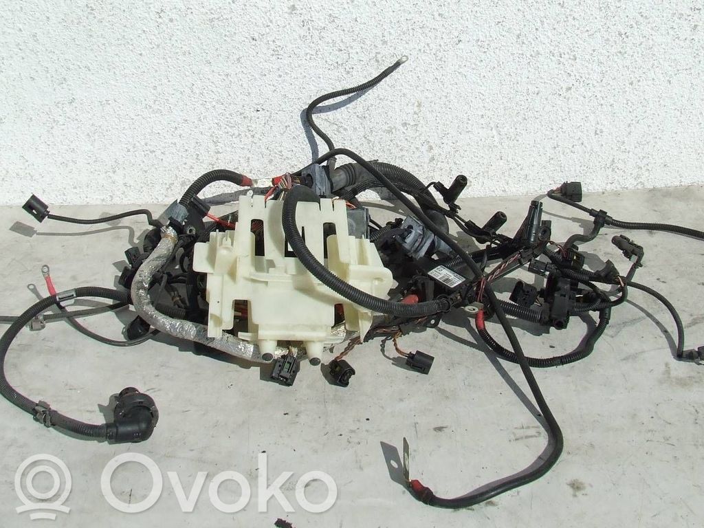 BMW 3 E90 E91 Проводка двигателя 