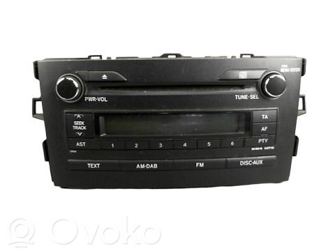Toyota Auris 150 Panel / Radioodtwarzacz CD/DVD/GPS 