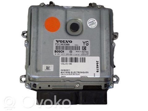 Engine control unit/module ECU   EDC17CP22VOLVO,EDC17CP22VOLVO