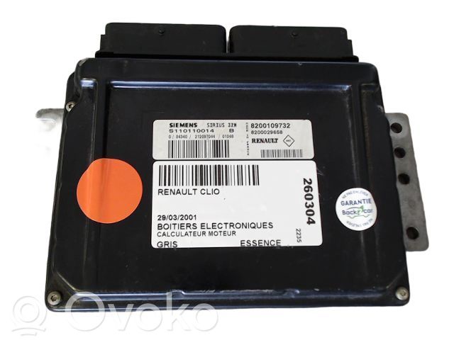 Renault Clio II Engine control unit/module ECU 
