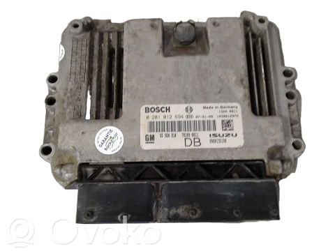Opel Astra H Engine control unit/module ECU 