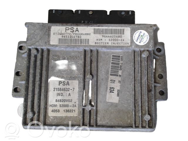 Peugeot 206 Engine control unit/module ECU 
