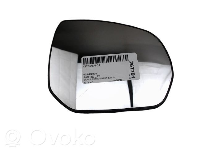 Citroen C4 Grand Picasso Spoguļa stikls 