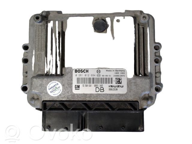 Opel Astra H Engine control unit/module ECU 