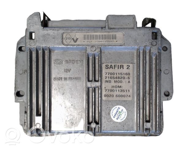 Renault Clio II Engine control unit/module ECU 