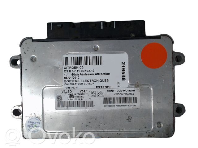 Citroen C3 Engine control unit/module ECU 