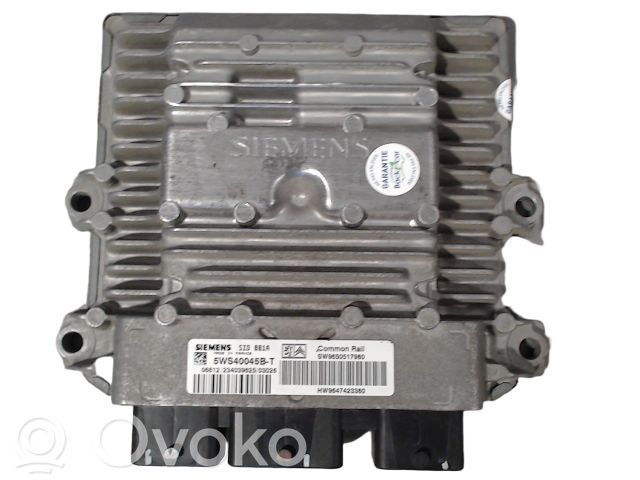 Peugeot 307 Engine control unit/module ECU 
