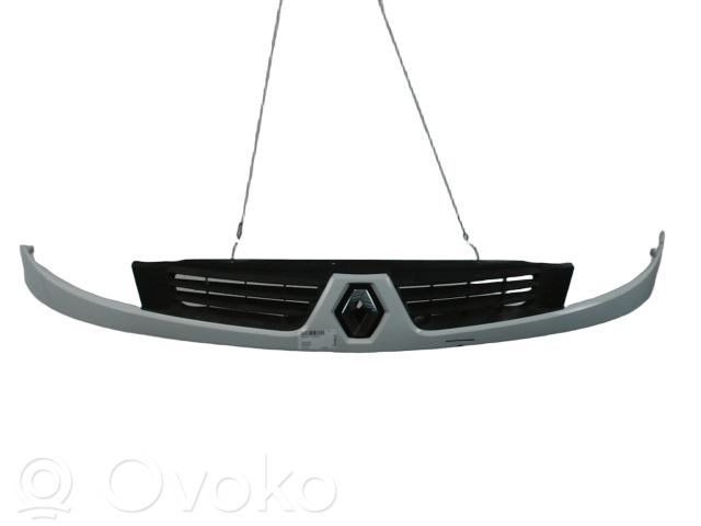 Renault Kangoo I Etupuskurin ylempi jäähdytinsäleikkö 