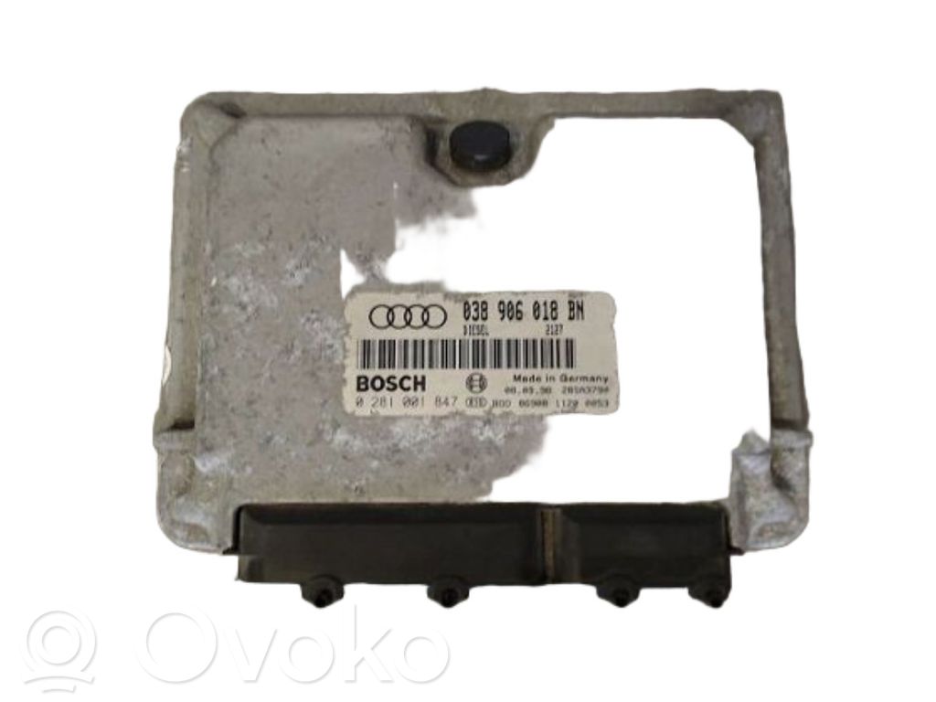 Audi A3 S3 8L Moottorin ohjainlaite/moduuli (käytetyt) 