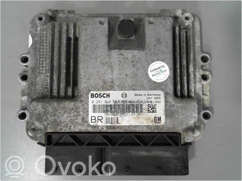 Opel Zafira B Komputer / Sterownik ECU silnika