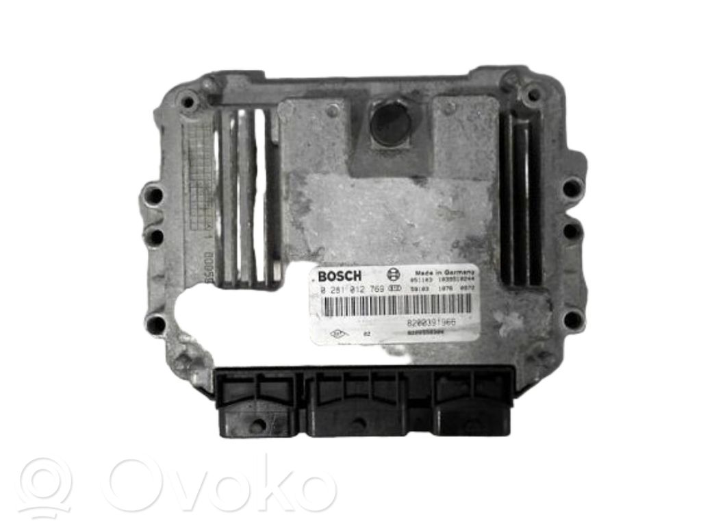 Renault Scenic II - Grand scenic II Komputer / Sterownik ECU silnika