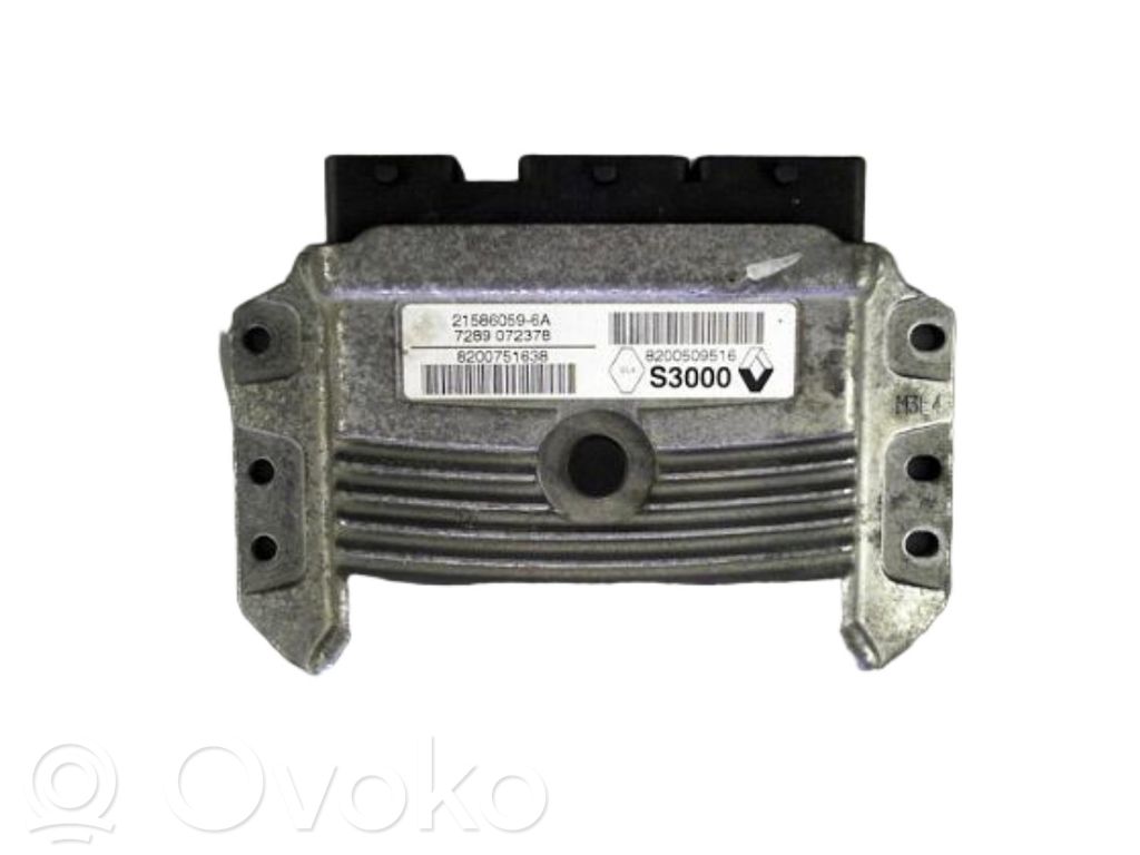 Renault Scenic II - Grand scenic II Unidad de control/módulo ECU del motor