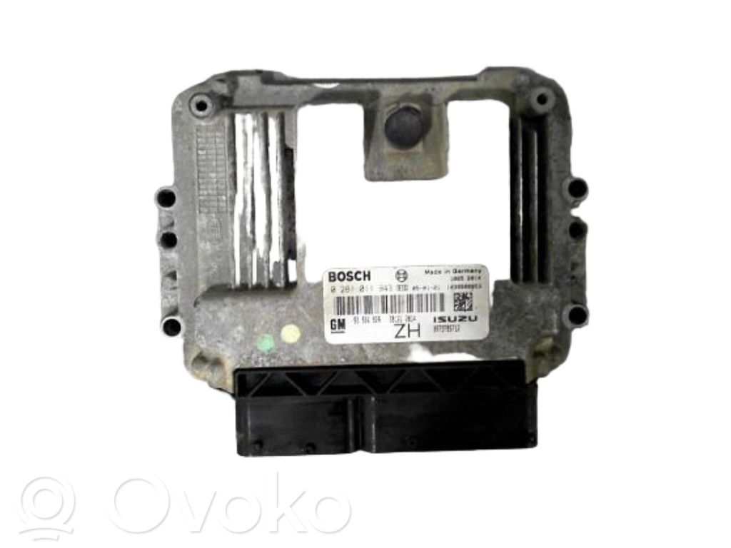 Opel Astra H Motorsteuergerät ECU 