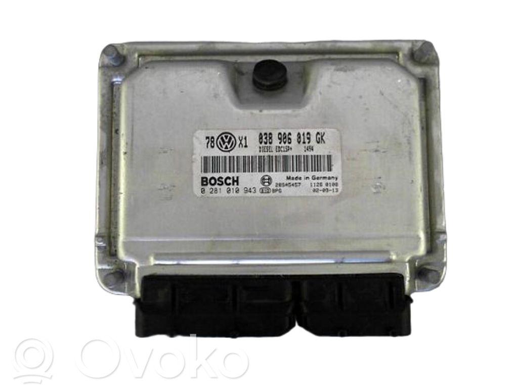 Volkswagen PASSAT B5.5 Komputer / Sterownik ECU silnika 